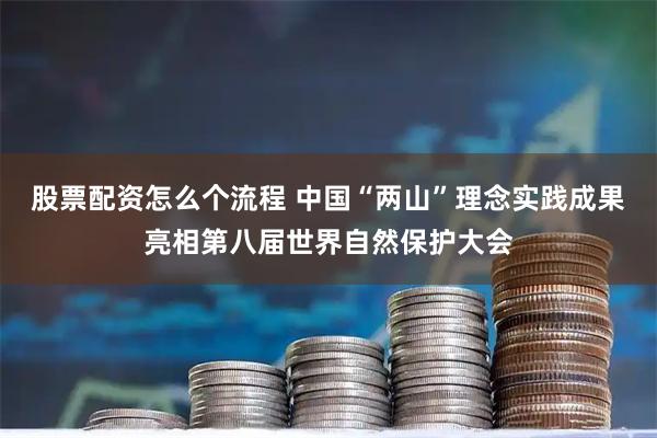 股票配资怎么个流程 中国“两山”理念实践成果亮相第八届世界自然保护大会